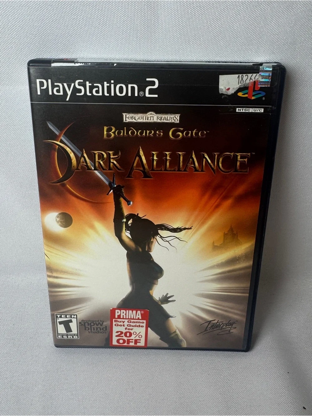 Baldur's Gate-Dark Alliance With Manual - Sony PlayStation 2 Tested To Play